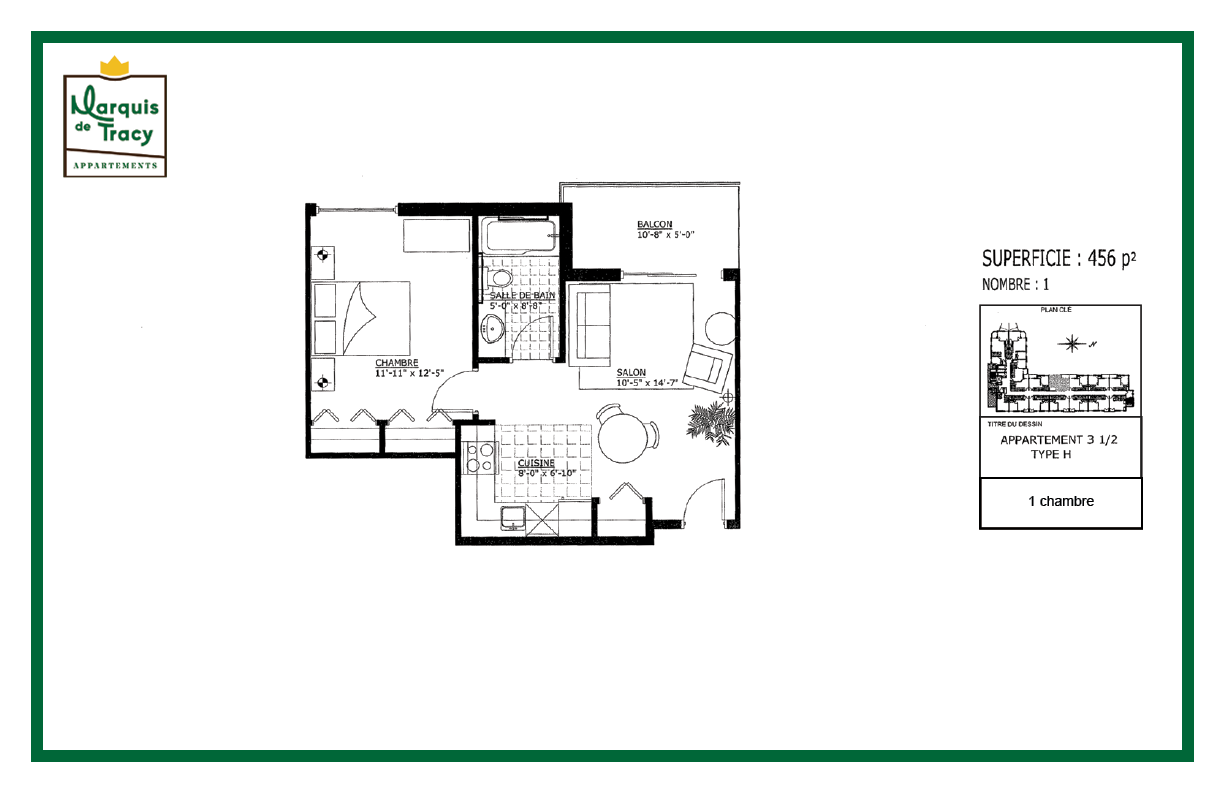 plan appartement 1 etage